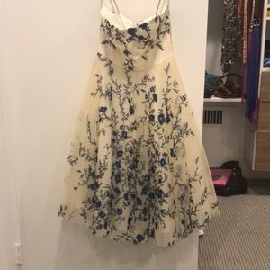Mikael Aghal strapless tulle dress Size 8